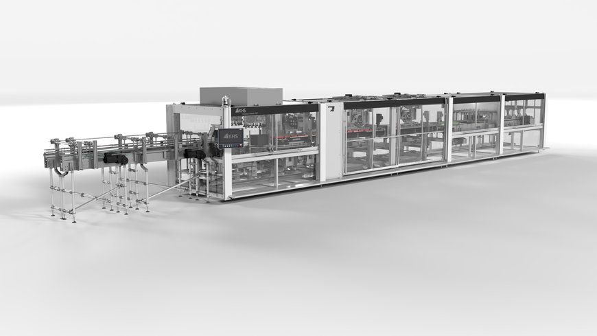 Environmentally-friendly alternative to plastic: new KHS machine processes can toppers made of cardboard